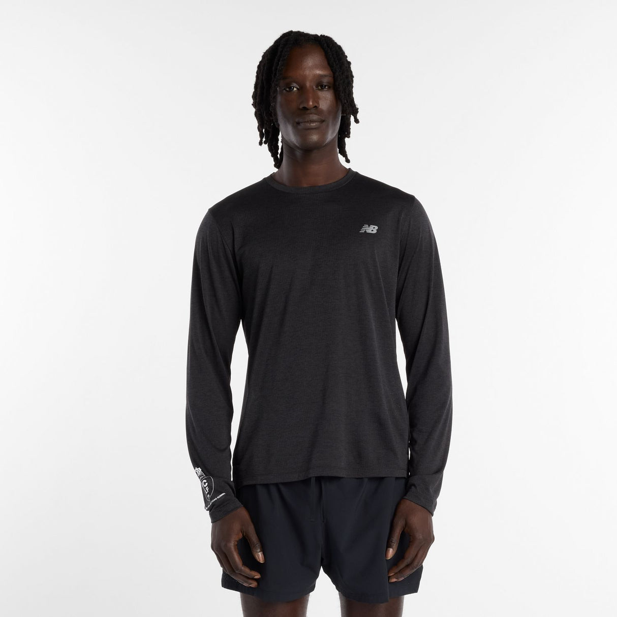 New Balance Men's United Airlines NYC Half Graphic RC Essential Long-2