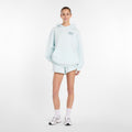 New Balance Women's Reimagined Fleece Long Length Hoodie-1