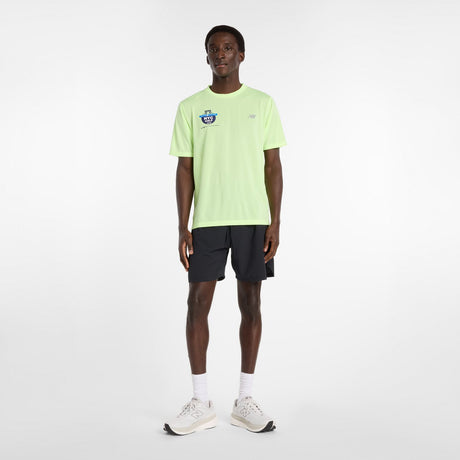 New Balance Men's United Airlines NYC Half RC Essential T-Shirt-1