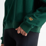 New Balance Women's Athletics French Terry Crest Crew-5