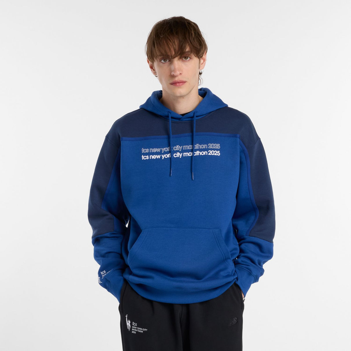 New Balance Men's NYC Marathon Reimagined Fleece Hoodie-1