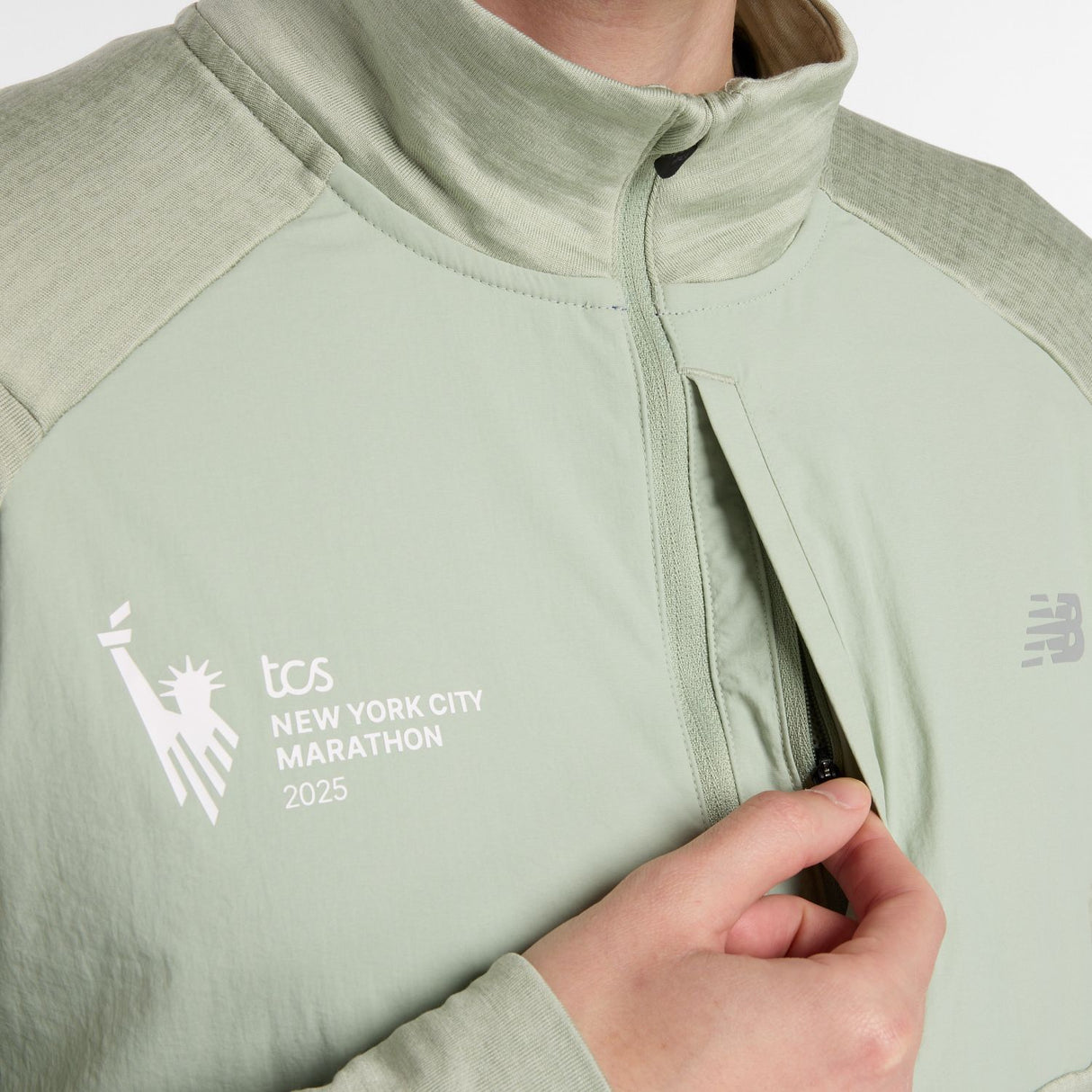 New Balance Men's NYC Marathon Heat Grid 1/2 Zip-6