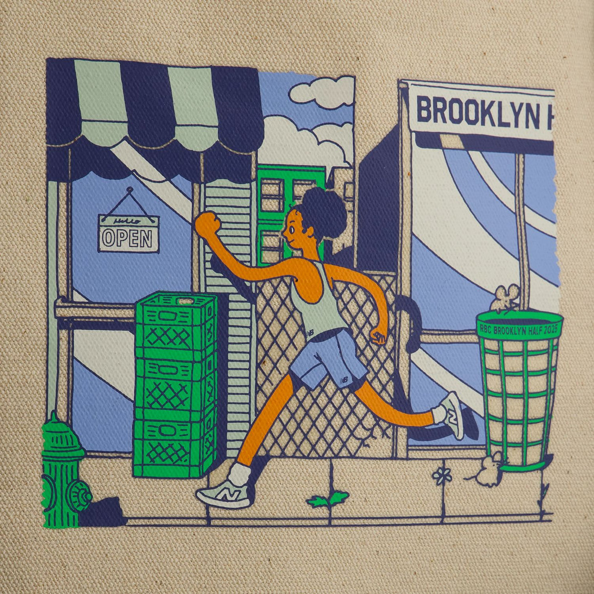 New Balance Brooklyn Half Canvas Tote-3