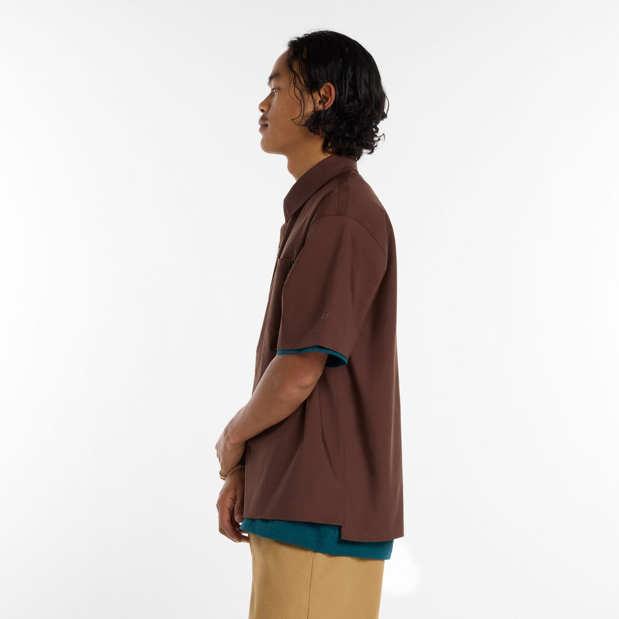 New Balance Men's Numeric Button Up Shirt-3