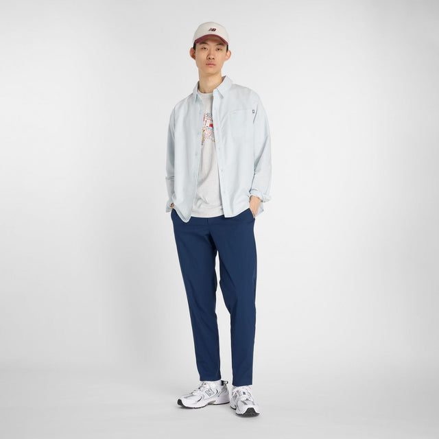 New Balance Men's Oxford Shirt-1