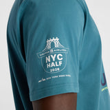 New Balance Men's United Airlines NYC Half Graphic T-Shirt - Liberty-5