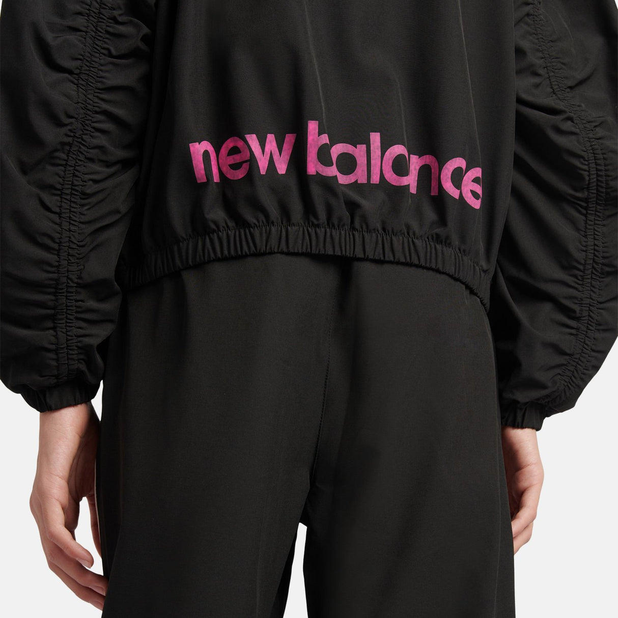 New Balance Girls' Contrast Piping Track Jacket-7