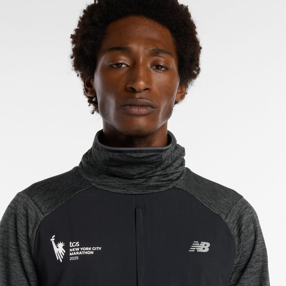 New Balance Men's NYC Marathon Balaclava Hoodie-4