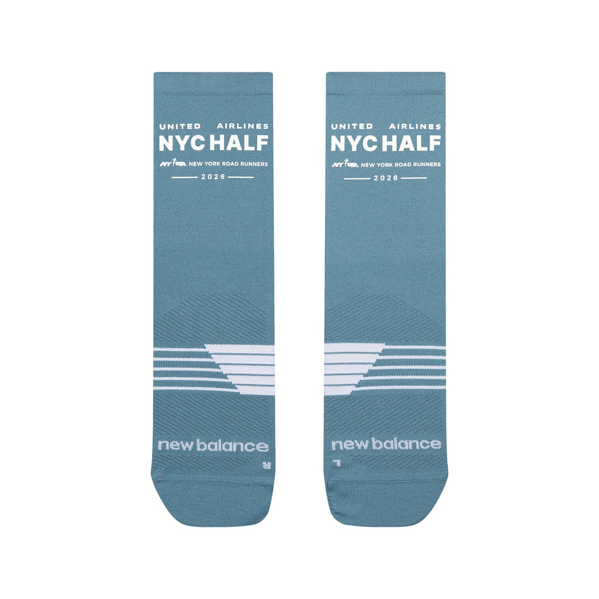 New Balance United Airlines NYC Half Crew Socks-2