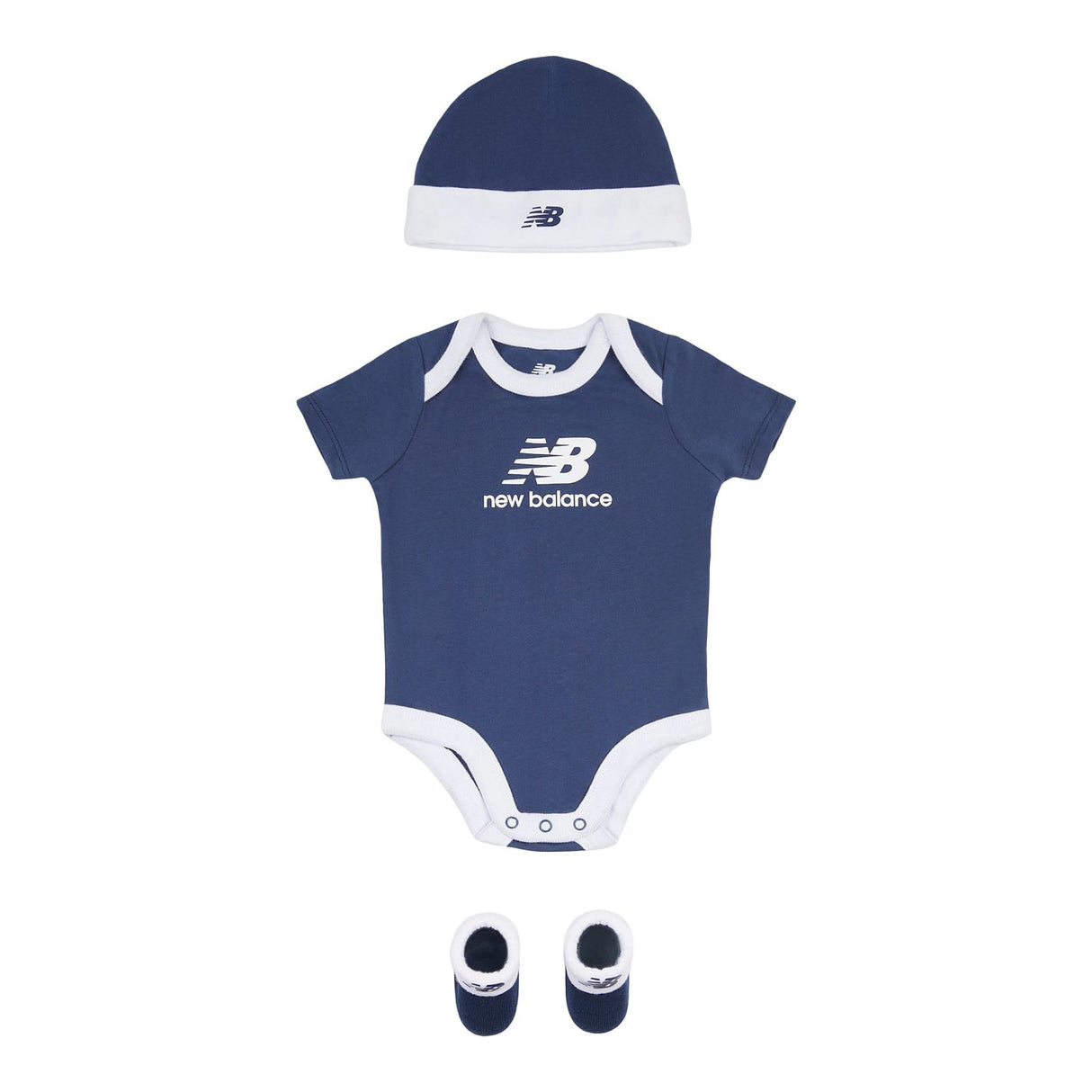 New Balance Youth Stacked Logo Infant & Toddler Set-1