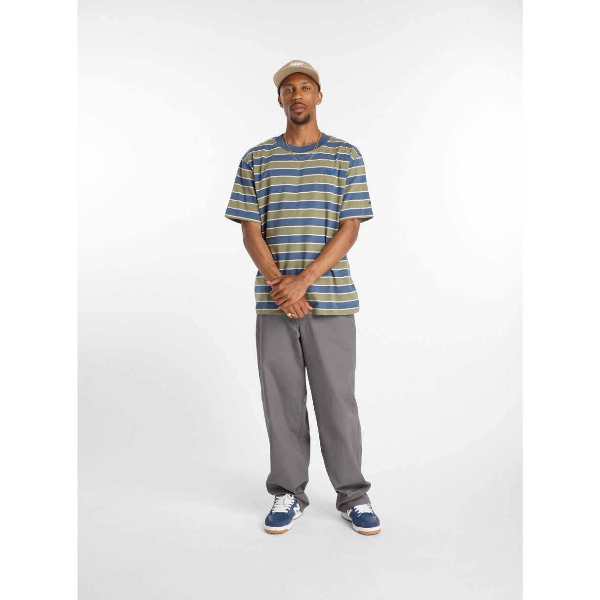 New Balance Men's Numeric Thin Stripe T-Shirt-4