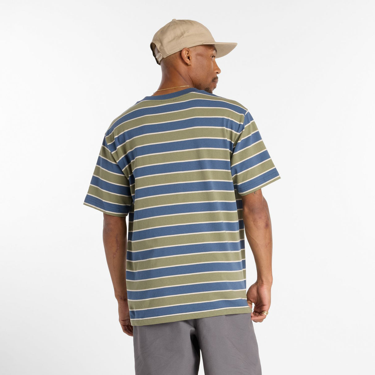 New Balance Men's Numeric Thin Stripe T-Shirt-6