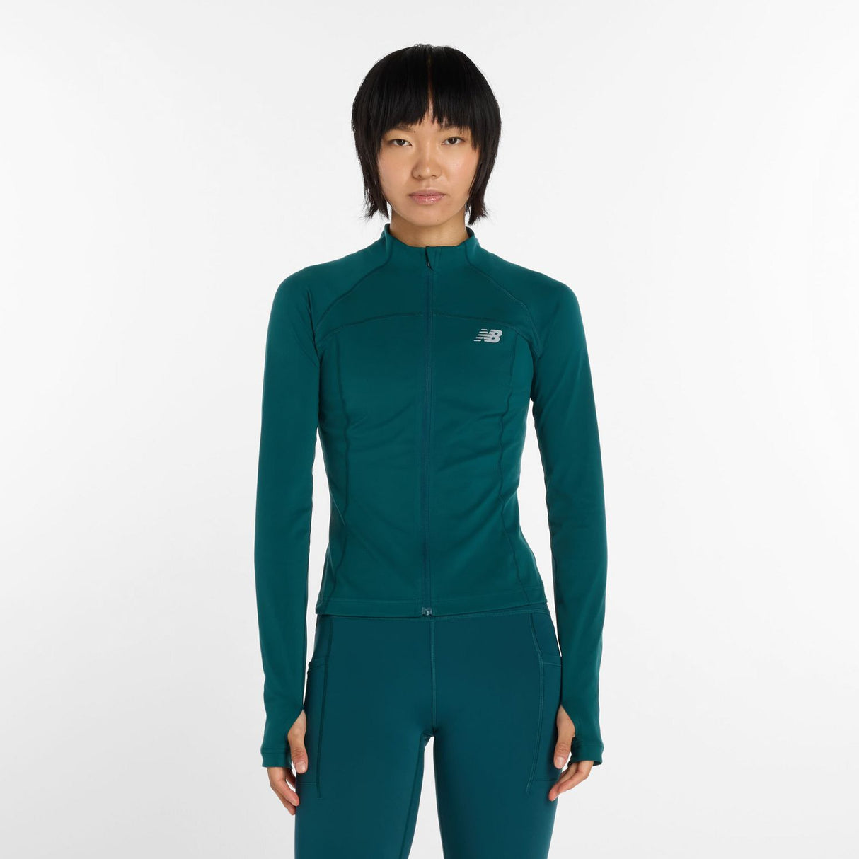 New Balance Women's Harmony Fitted Full Zip-1
