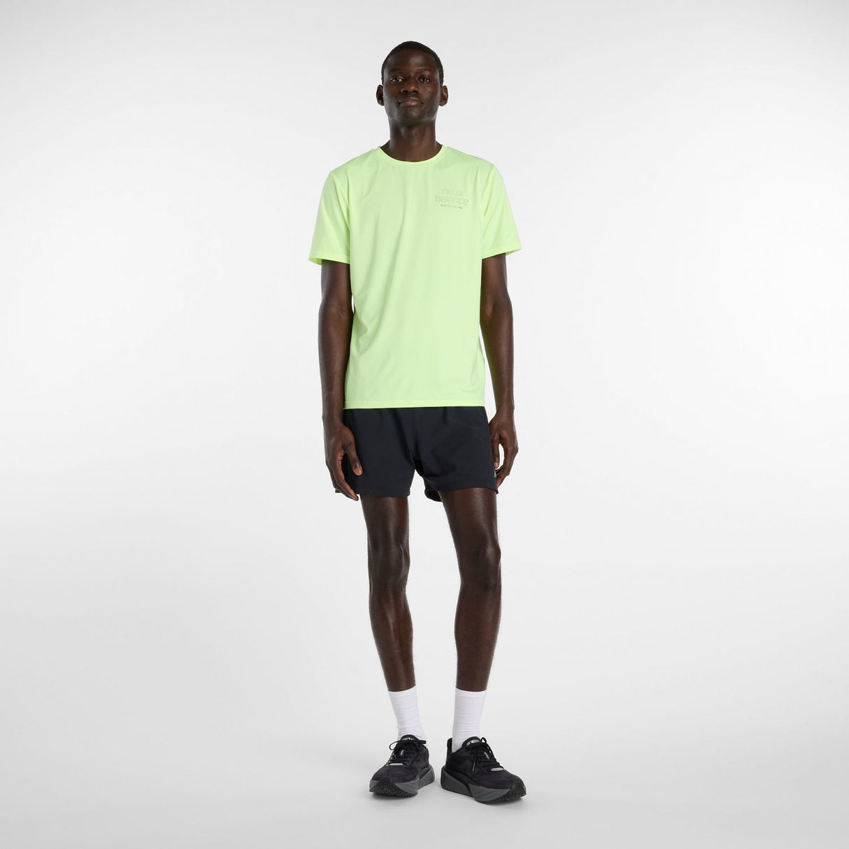 New Balance Men's Reflective Poly T-Shirt-3