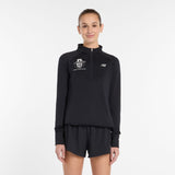 New Balance Women's United Airlines NYC Half RC Essential Heat Grid 1/2 Zip-1