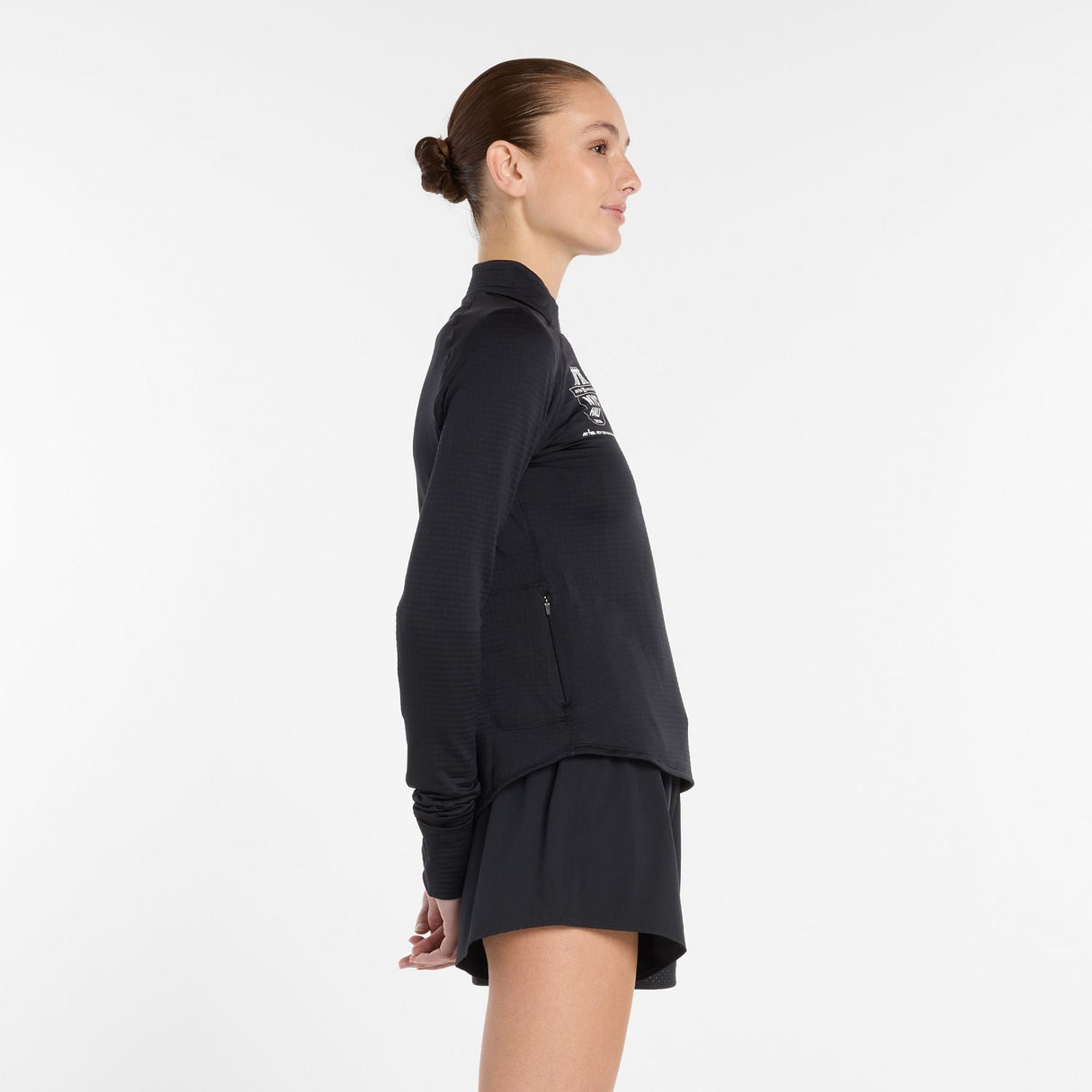 New Balance Women's United Airlines NYC Half RC Essential Heat Grid 1/2 Zip-2