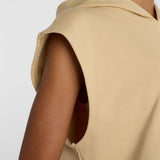 New Balance Women's Embossed Sleeveless Hoodie-5