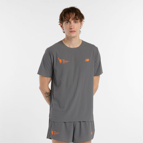 New Balance Men's NYC Marathon Ultra Light T-Shirt-2