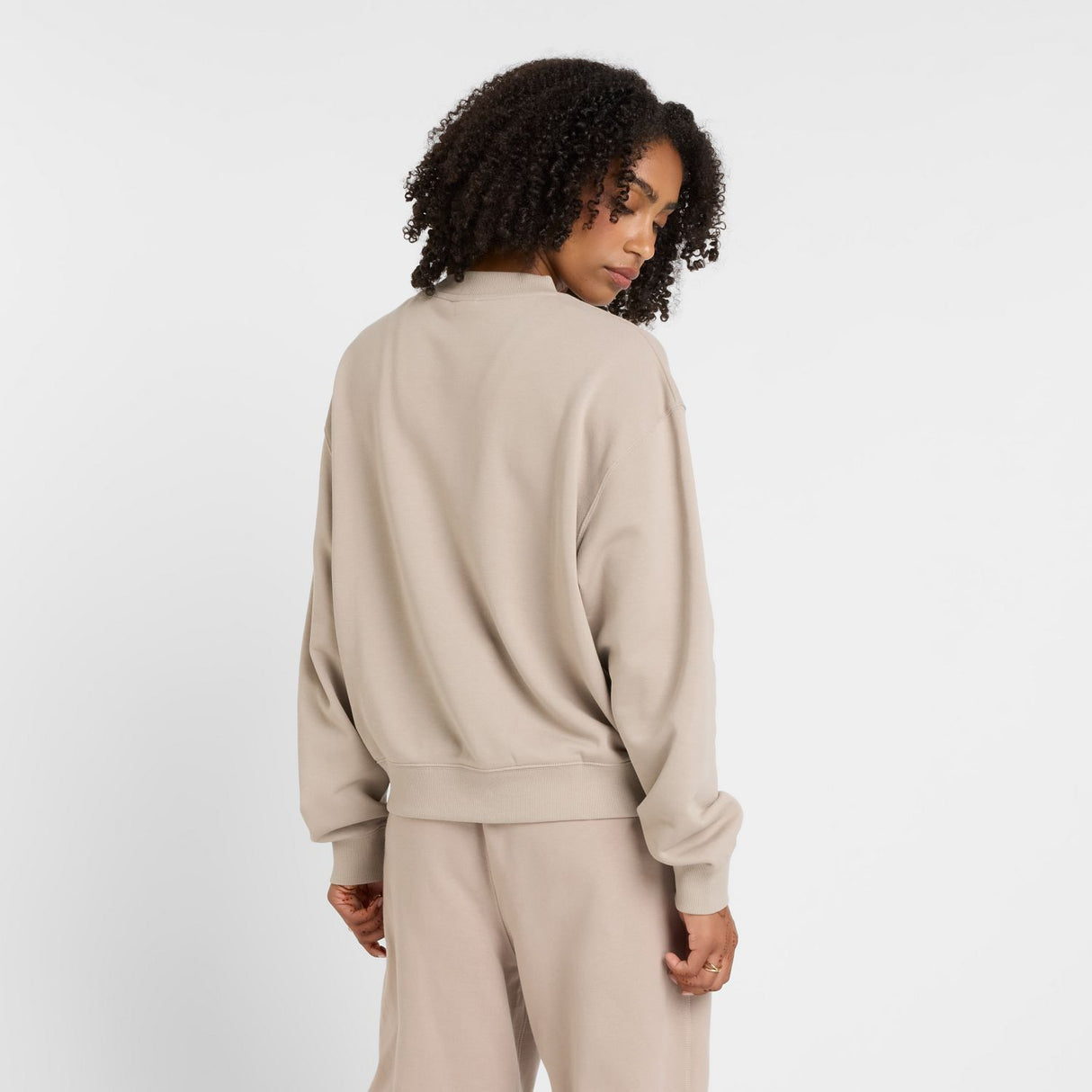 New Balance Women's Sport Essentials French Terry Crew-5
