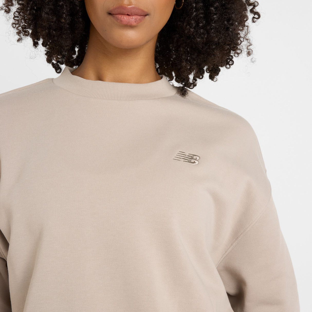 New Balance Women's Sport Essentials French Terry Crew-6