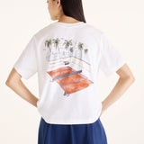 New Balance Women's Tennis Graphic T Shirt-4