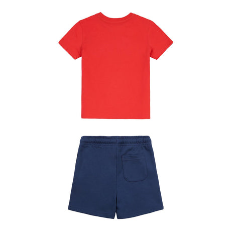 New Balance Boys' Colourblock Jersey Tee & Shorts Set-2