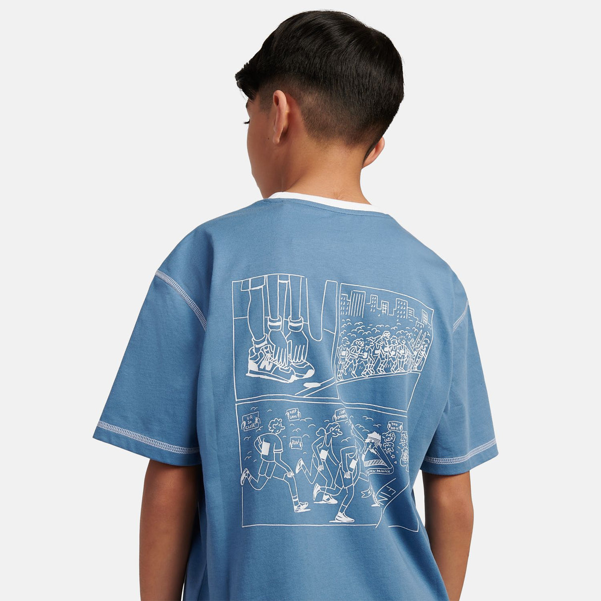 New Balance Boys' Runners Aren't Normal T-Shirt-11