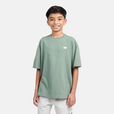 New Balance Boys' Back Graphic Queue T-Shirt-1