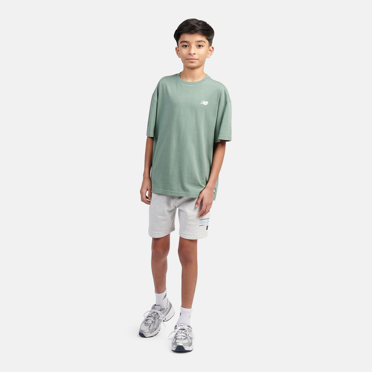 New Balance Boys' Back Graphic Queue T-Shirt-7