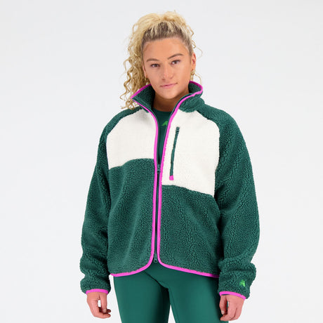 New Balance Women's Fleece Full Zip-1
