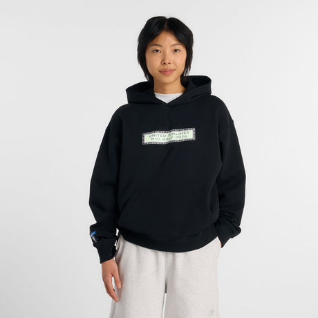 New Balance Women's United Airlines NYC Half Graphic Athletics Hoodie-1