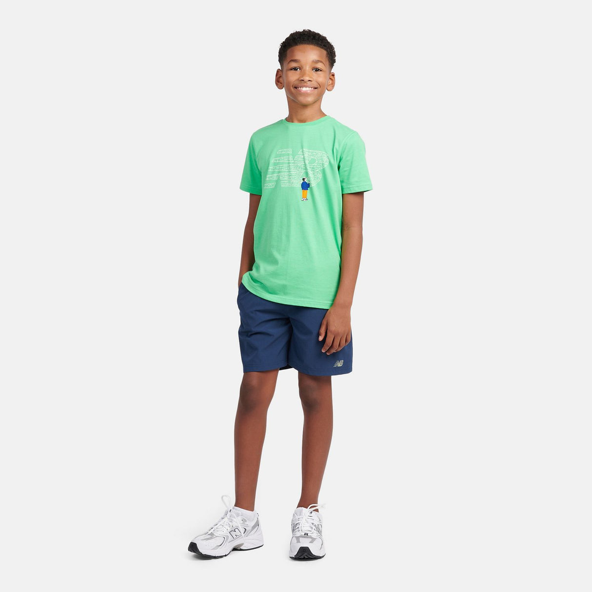 New Balance Boys' Chalkboard Graphic-6