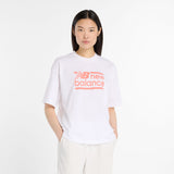 New Balance Women's Sport Oversized Graphic T-Shirt-1