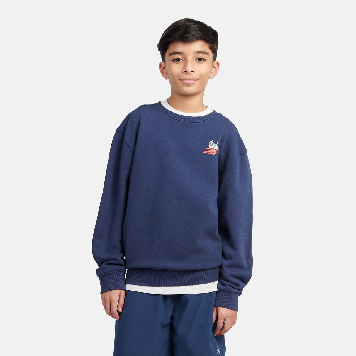 New Balance Boys' Sneaker Guy Crew-1