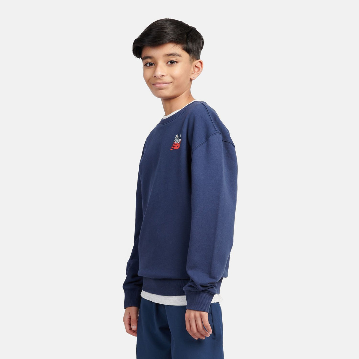 New Balance Boys' Sneaker Guy Crew-2