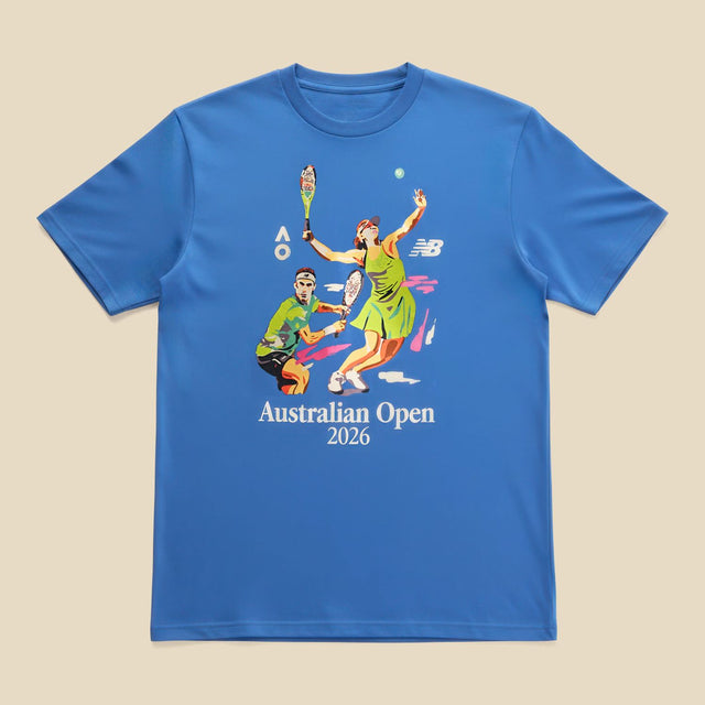 New Balance Men's Australian Open Headliner Graphic T-Shirt-1