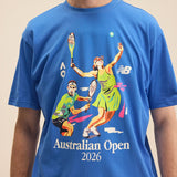 New Balance Men's Australian Open Headliner Graphic T-Shirt-6