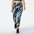 New Balance Women's Printed Impact Run Crop-1