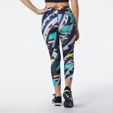 New Balance Women's Printed Impact Run Crop-3