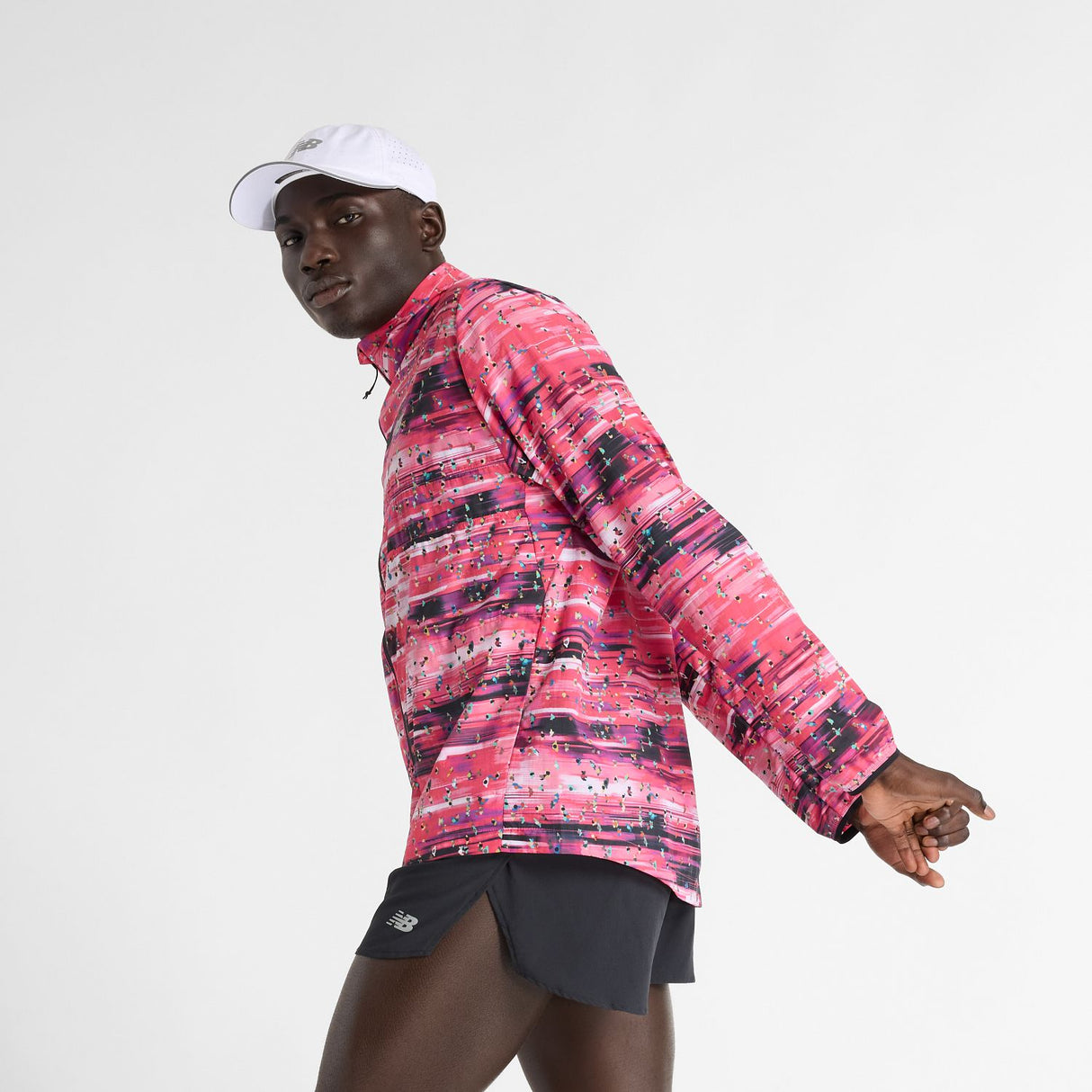 New Balance Men's NYC Marathon Printed Athletics Packable Jacket-2