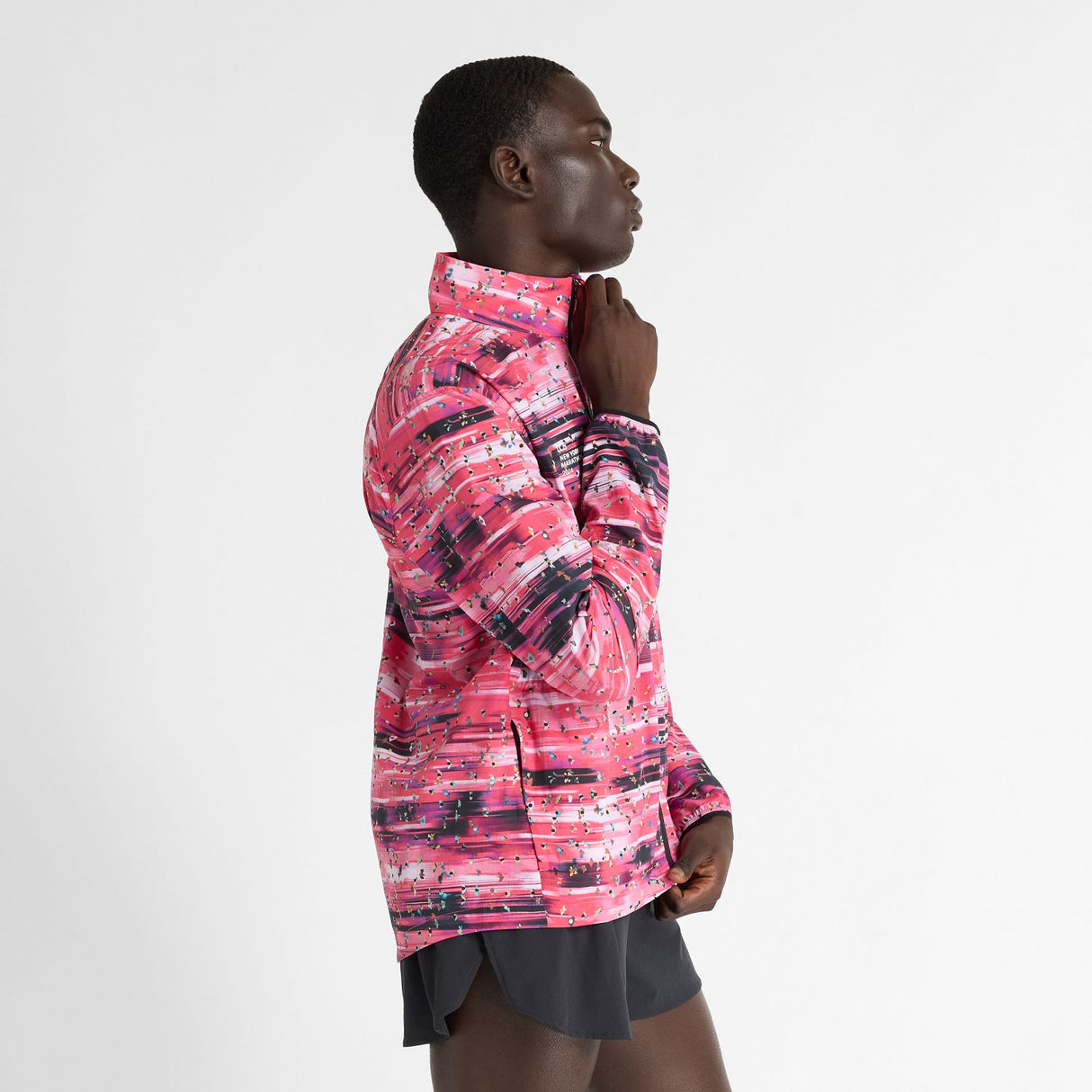 New Balance Men's NYC Marathon Printed Athletics Packable Jacket-4