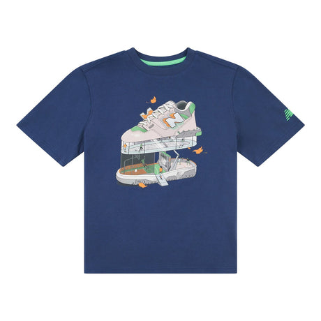 New Balance Boys' Fitness Centre Illustrated Graphic T-Shirt-1