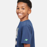 New Balance Boys' Fitness Centre Illustrated Graphic T-Shirt-11