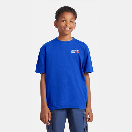 New Balance Boys' Athletic Shoes Back Graphic T-Shirt-1