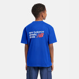 New Balance Boys' Athletic Shoes Back Graphic T-Shirt-3