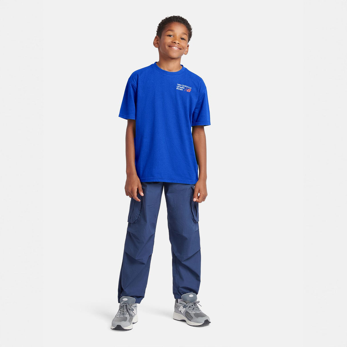 New Balance Boys' Athletic Shoes Back Graphic T-Shirt-7