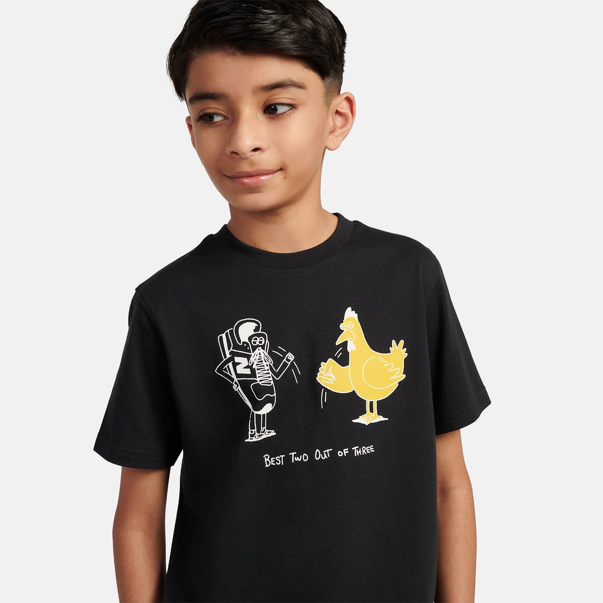 New Balance Boys' Chicken or Newbie Graphic T-Shirt-8