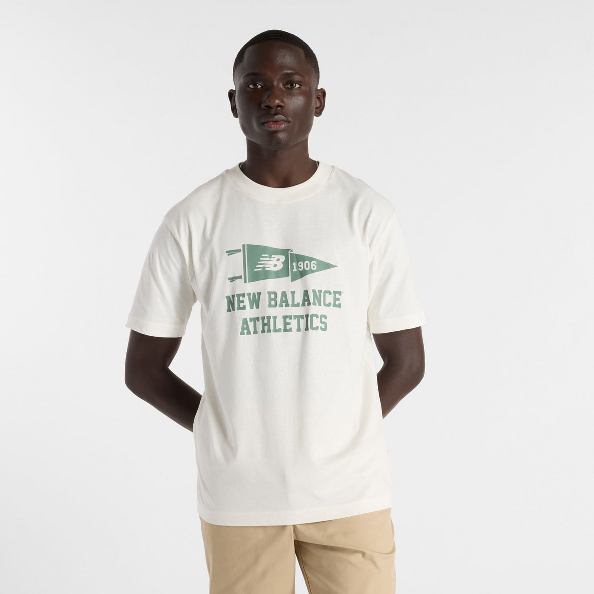 New Balance Men's Varsity Pennant T-Shirt-1