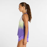 New Balance Women's Race Day Ultra Light Printed Singlet-3