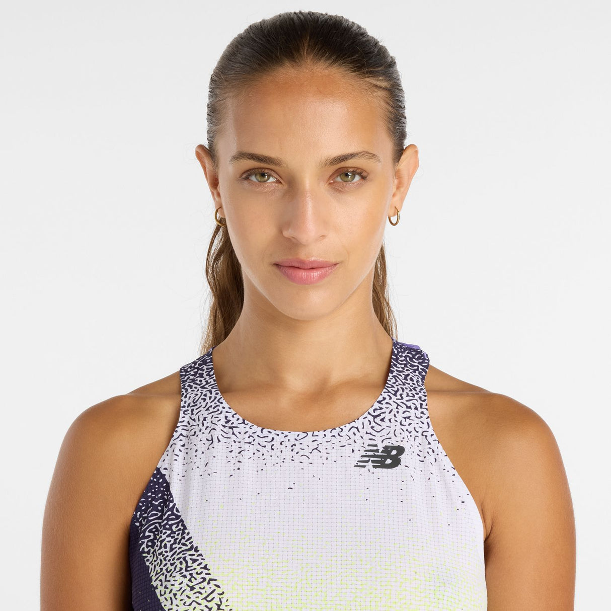 New Balance Women's Race Day Ultra Light Printed Singlet-5